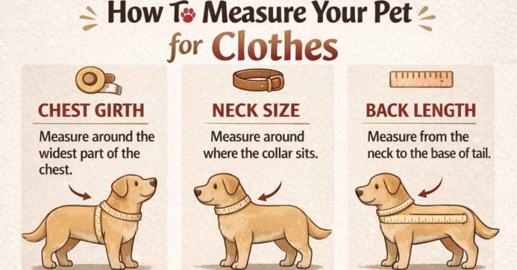Pet Clothing Measurements